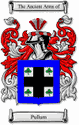 Pullum Code of Arms English Family Shield