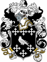 Putnam Family Shield - Coat of Arms - English / Welsh