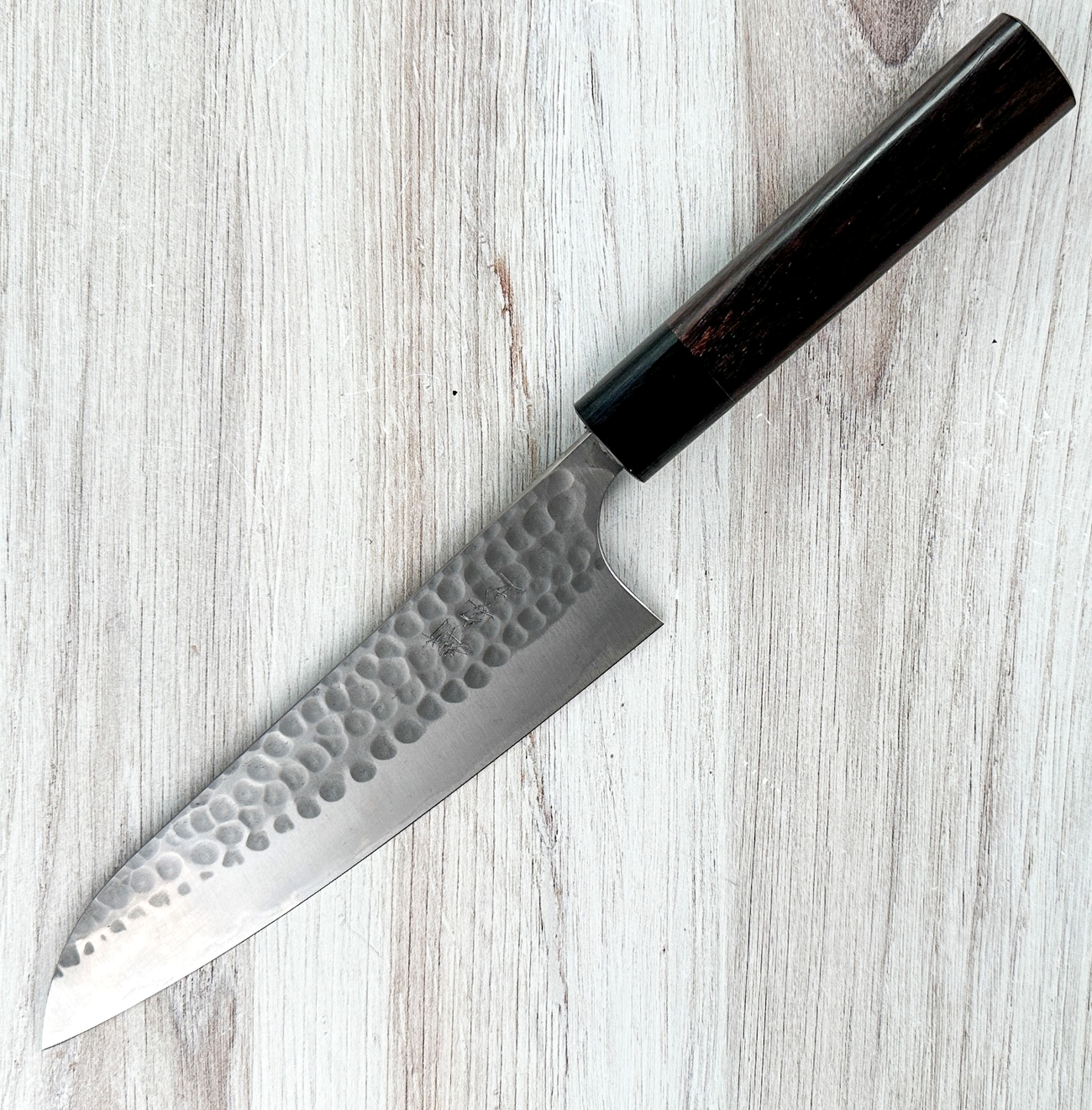 Anryu Blue #2 Hammered Gyuto 180mm