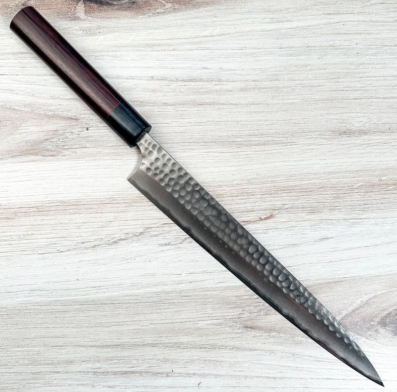 Anryu Blue #2 Hammered Sujihiki 270mm|CKTG