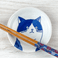 Cat Plate "Maru" 4.75" x 4.75"