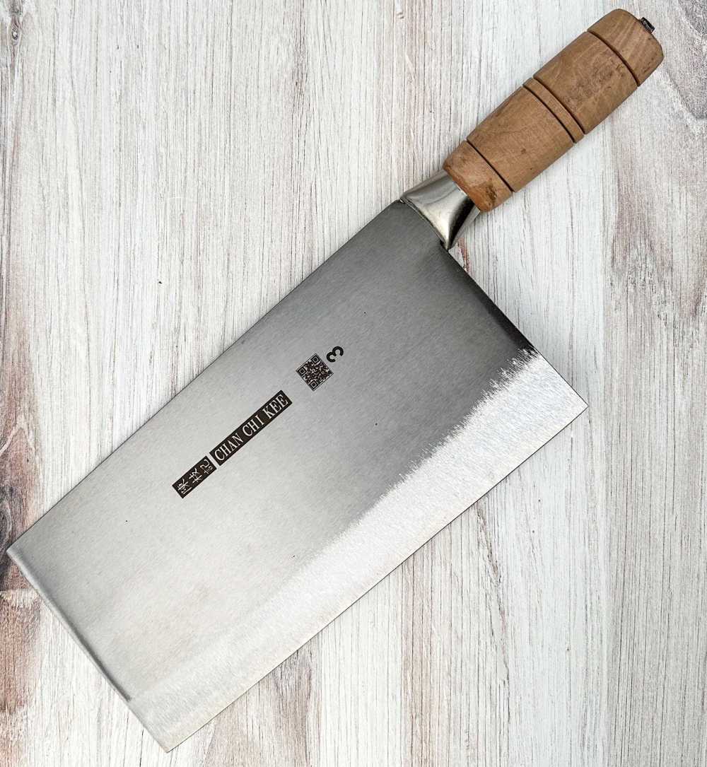 CCK Large Slicer KF1103 | Carbon Steel Chinese Cleaver