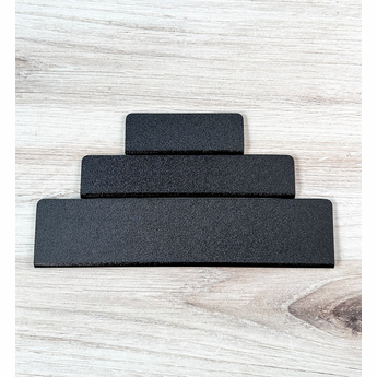 Chefknivestogo Black Felt Knife Guard 3pc Set