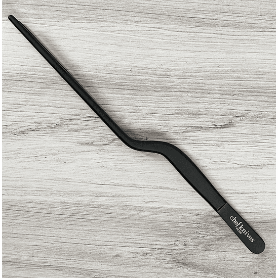 Chefknivestogo Black Offset Tweezers