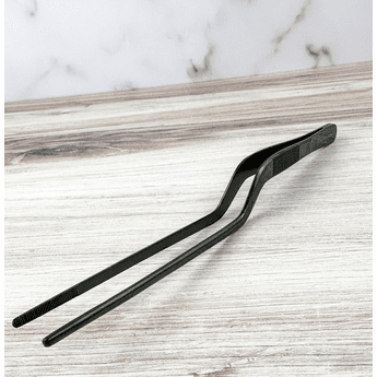 Chefknivestogo Black Offset Tweezers