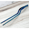 Chefknivestogo Blue Offset Tweezers