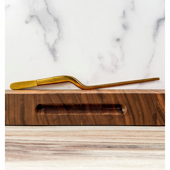 Chefknivestogo Gold Offset Tweezers