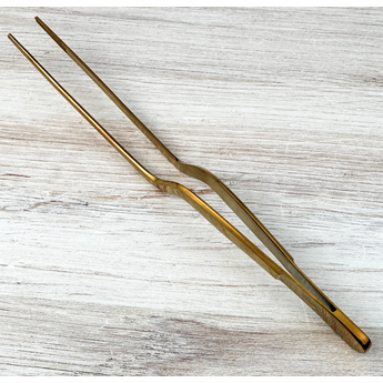 Chefknivestogo Gold Offset Tweezers