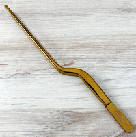 Visit Chefknivestogo Gold Offset Tweezers