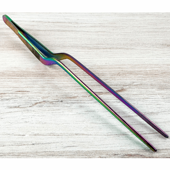 Chefknivestogo Rainbow Offset Tweezers