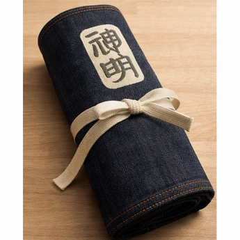 Kohetsu Denim Knife Roll 8pc
