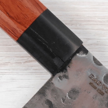 Daovua 52100 Small Cleaver 200mm - Cracked Ferrule