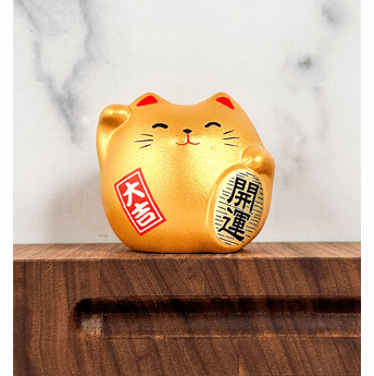 Feng Shui Gold Cat: Kotobuki Maneki Neko Charm