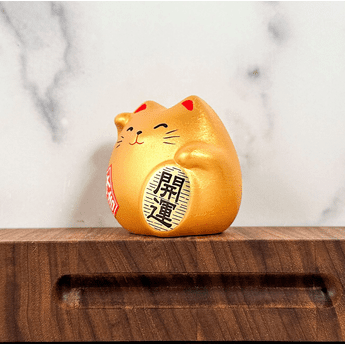 Feng Shui Gold Cat: Kotobuki Maneki Neko Charm