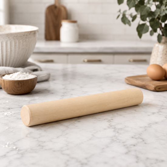 Fletchers Mill Tortilla Rolling Pin 8 Inch Maple