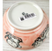 Fortune Cat Bowl 6.25 in Pink