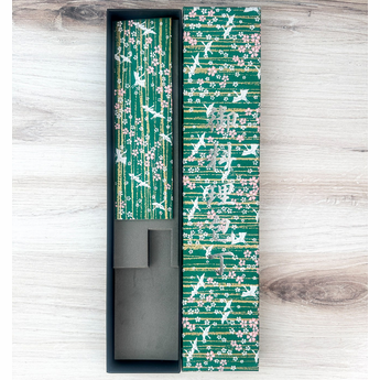 Japanese Knife Gift Box Green Large