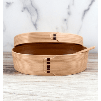 Hakata Tamaki Crafted Japanese Cedar Bento Box