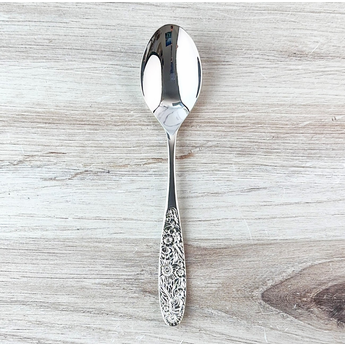 Hana Dinner Spoon, Silver