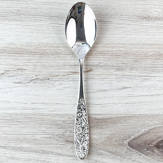 Hana Dinner Spoon, Silver