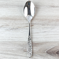 Visit Hana Dinner Spoon, Silver