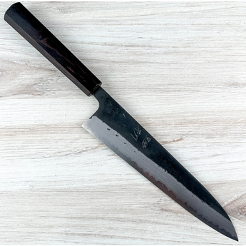 Hatsukokoro Shinkiro AS Kurouchi Damascus Gyuto 240mm