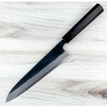 Hatsukokoro Shinkiro AS Kurouchi Damascus Gyuto 240mm