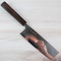 Visit Hatsukokoro Hikari SLD Nakiri 160mm - Light Scratches on Blade