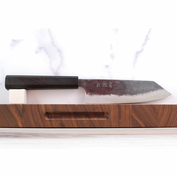 Hatsukokoro Kurogane Blue #2 Bunka 165mm - Used and Returned