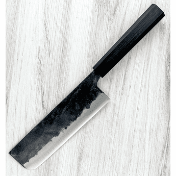 Hatsukokoro Kurogane Blue #2 Nakiri 165mm