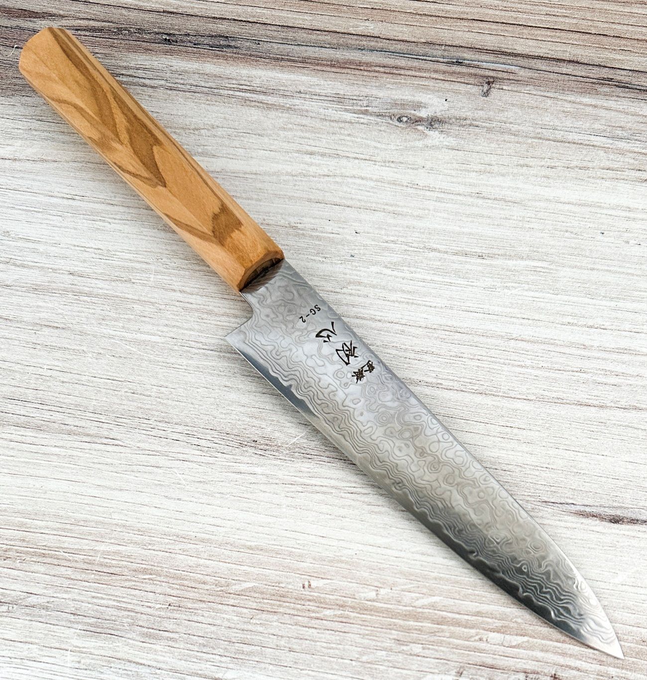 Hatsukokoro SG2 Damascus Petty 150mm