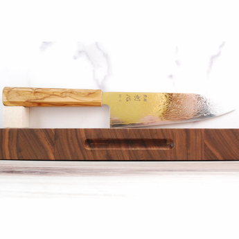 Hatsukokoro SG2 Damascus Santoku 180mm - Used and Returned