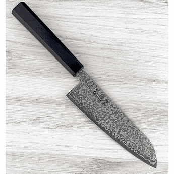 Hatsukokoro SLD Damascus Santoku 170mm