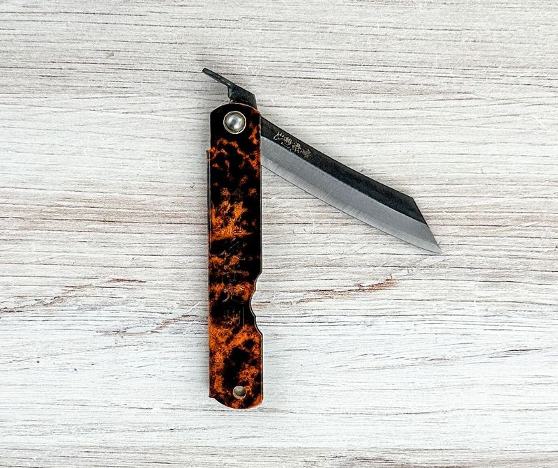 Higo Folder Blue #2 Tortoise Shell