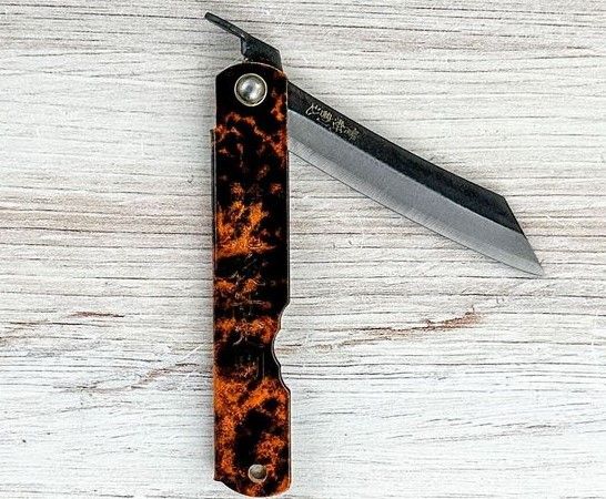 Higonokami Blue #2 Folding Knife CKTG