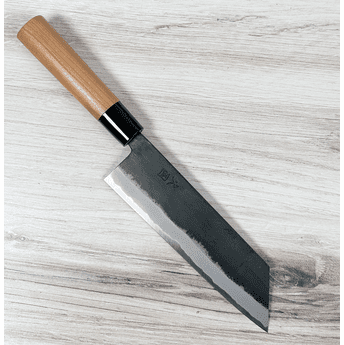 Hinokuni Shirogami #1 Bunka 180mm