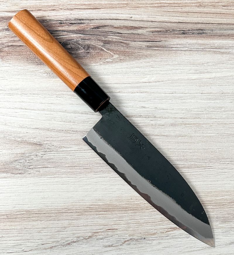 Hinokuni Shirogami #1 Santoku 180mm â”‚ Chef Knives To Go