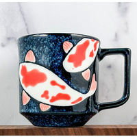 Visit Indigo Koi Fish Mug