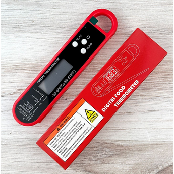Instant-Read Digital Thermometer - Red