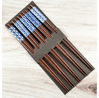 Visit Japanese Chopsticks Set - Blue