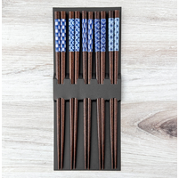 Visit Japanese Chopsticks Set - Blue