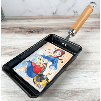 Japanese Iron Tamagoyaki Pan (Square Omelette Pan)