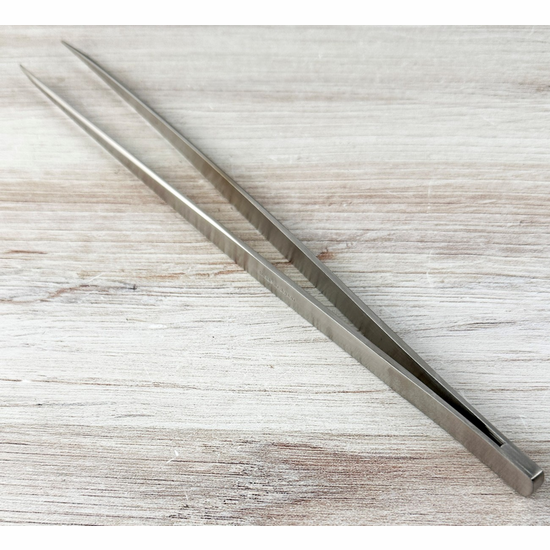 Japanese Straight Plating Tweezers 210mm