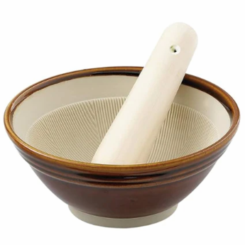 Japanese Suribachi Mortar & Pestal 15cm
