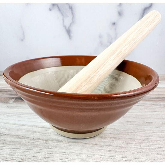 Japanese Suribachi Mortar & Pestle 15cm