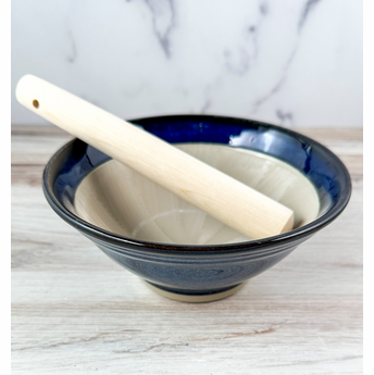 Japanese Suribachi Mortar & Pestle 18cm