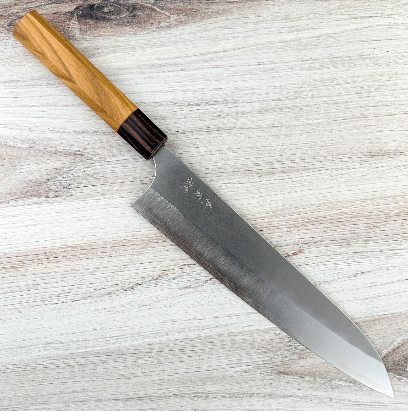 かとさん Yoshimi Kato Ginsan Gyuto 240mm|Kanehiro Hamono