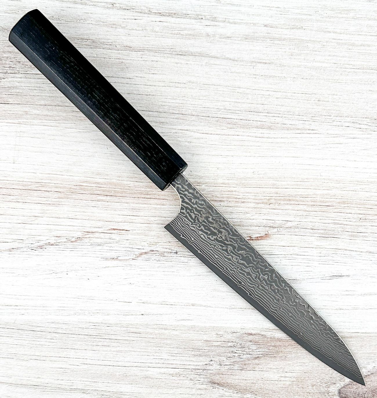 Yoshimi Kato Enju VG10 Petty 150mm|Ebony