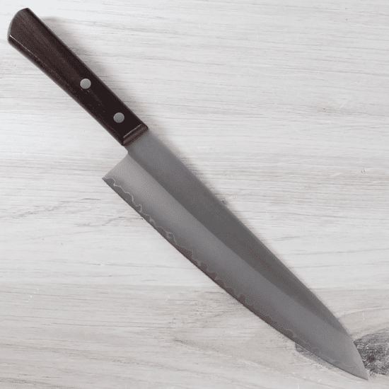Kanetsugu AUS-8A Stainless Gyuto 210mm - Pinholes in the Handle