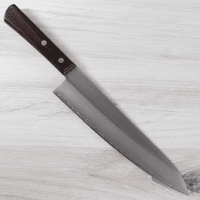 Visit Kanetsugu AUS-8A Stainless Gyuto 210mm - Pinholes in the Handle